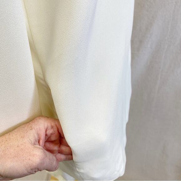 Vintage 90s JR Nites crepe evening/formal sequin romper/blazer set small-medium - Picture 11 of 14